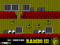 Rambo III screenshot 3 for ZX Spectrum